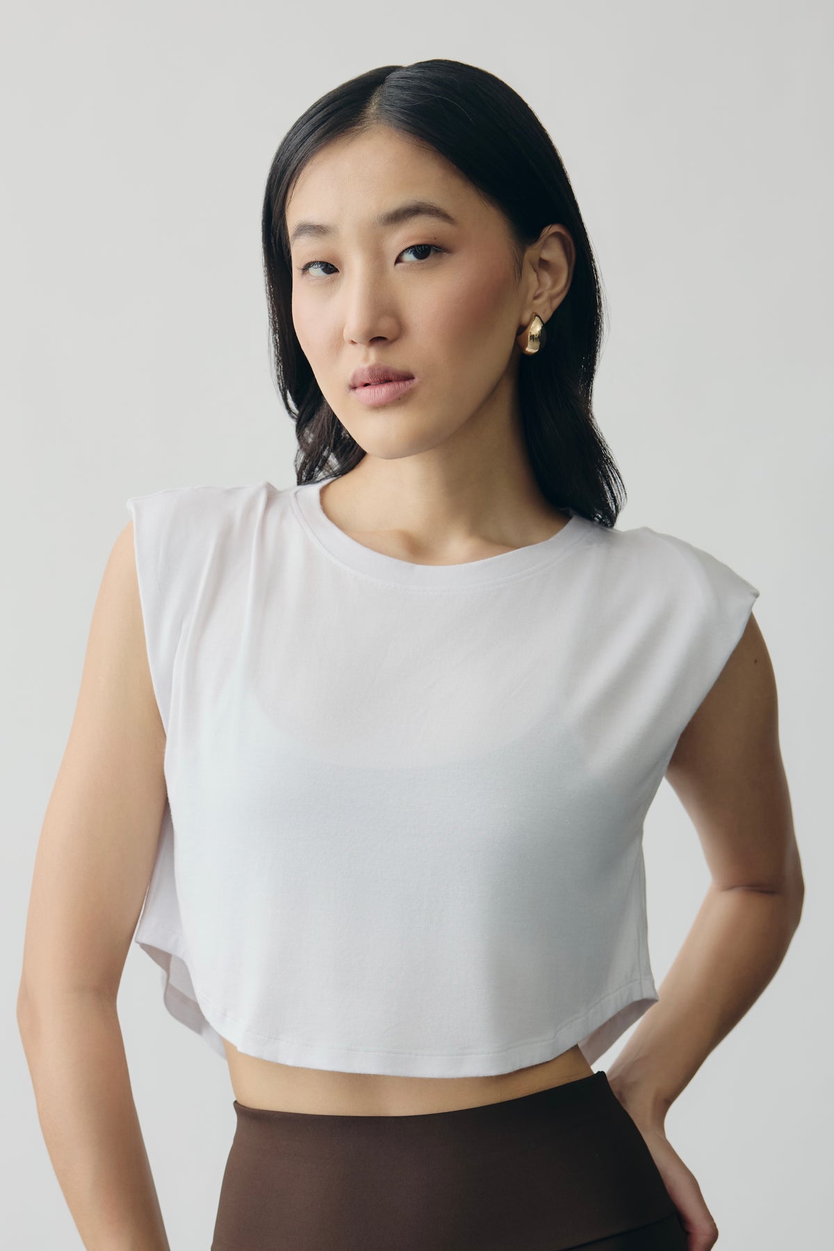 Airsoft Modal Marfa Muscle Tee in White