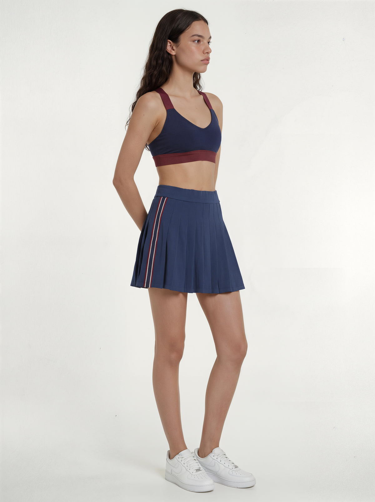 Navy Rally Skirt