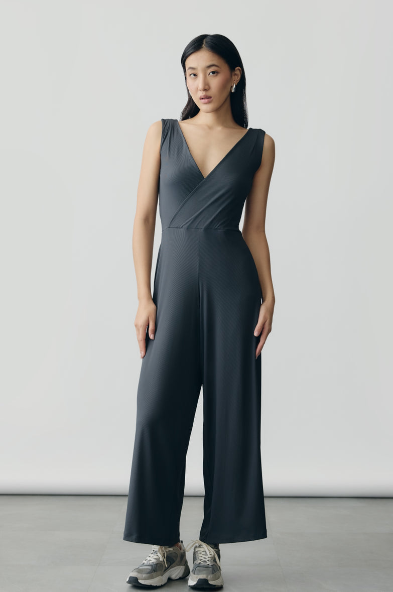 Slate AerialRib Jumpsuit