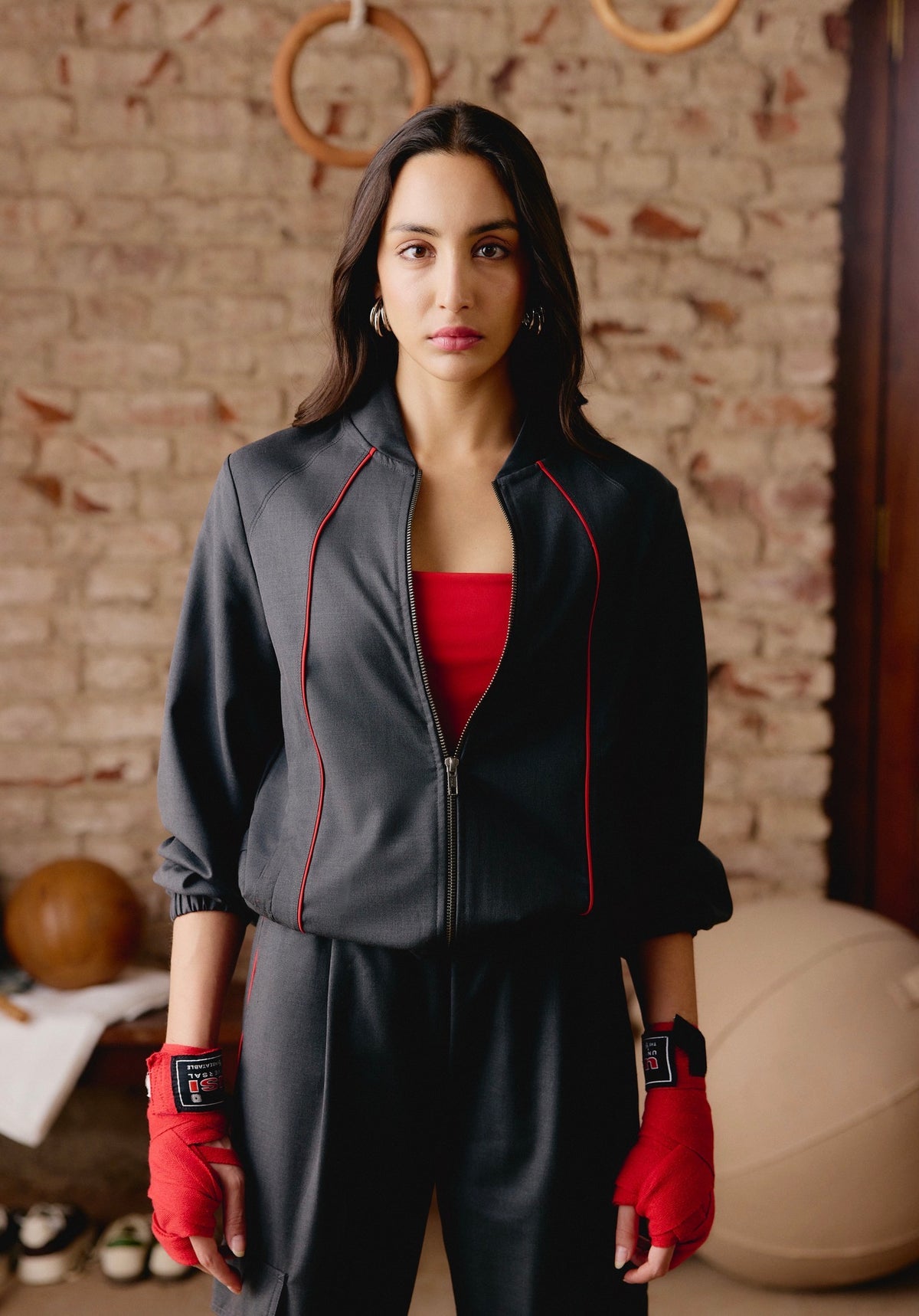 Suiting Bomber Jacket