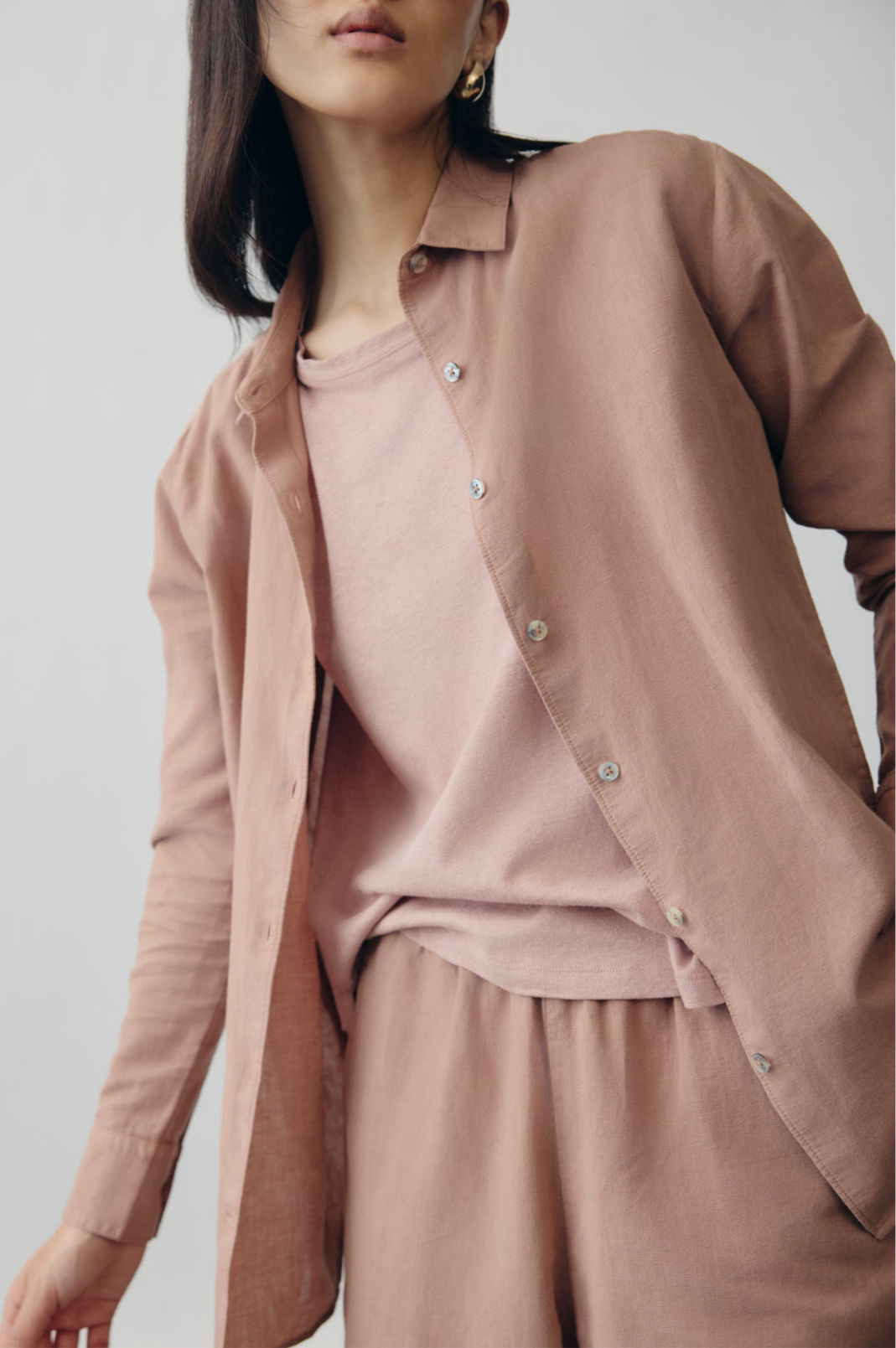 Dusty Rose AirLoom Shirt