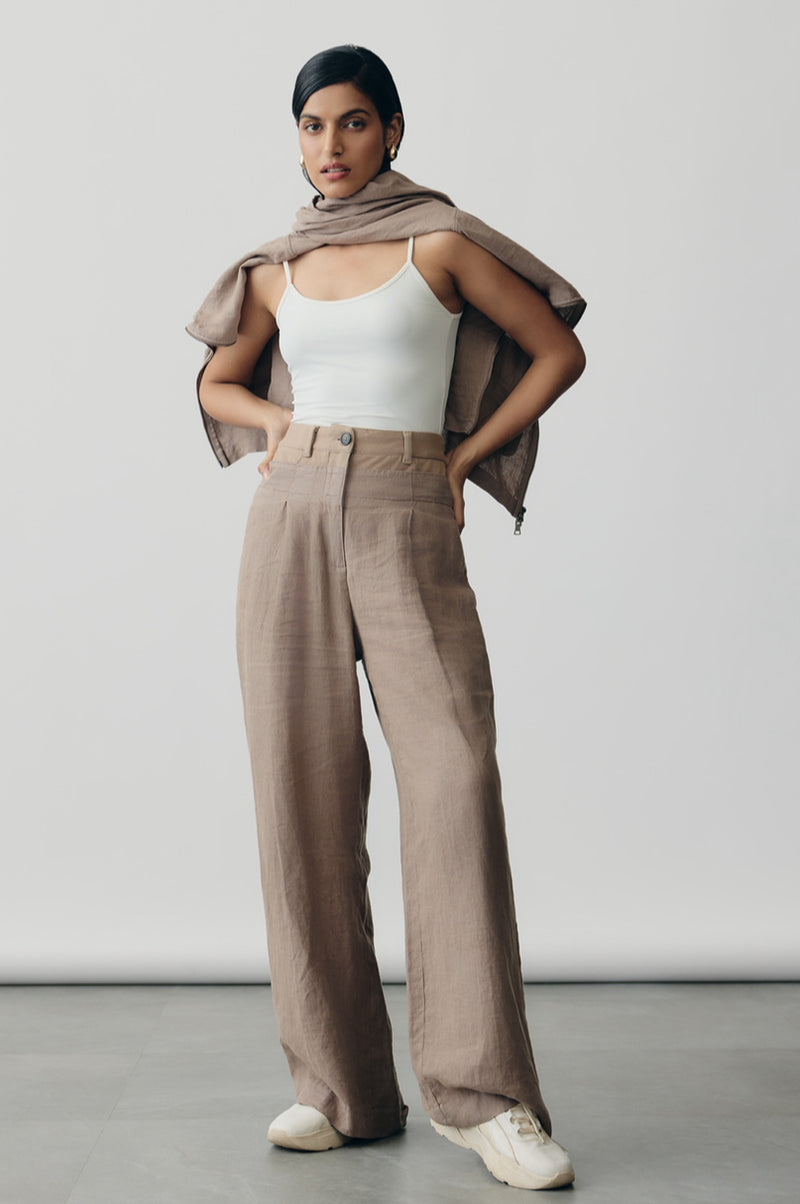 Horizon Trouser in Latte