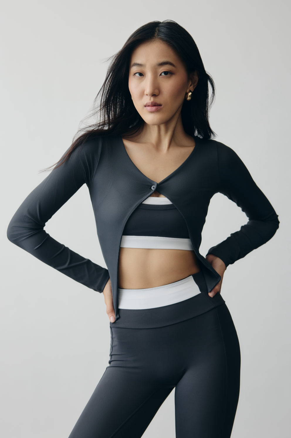 Slate AerialRib Shrug