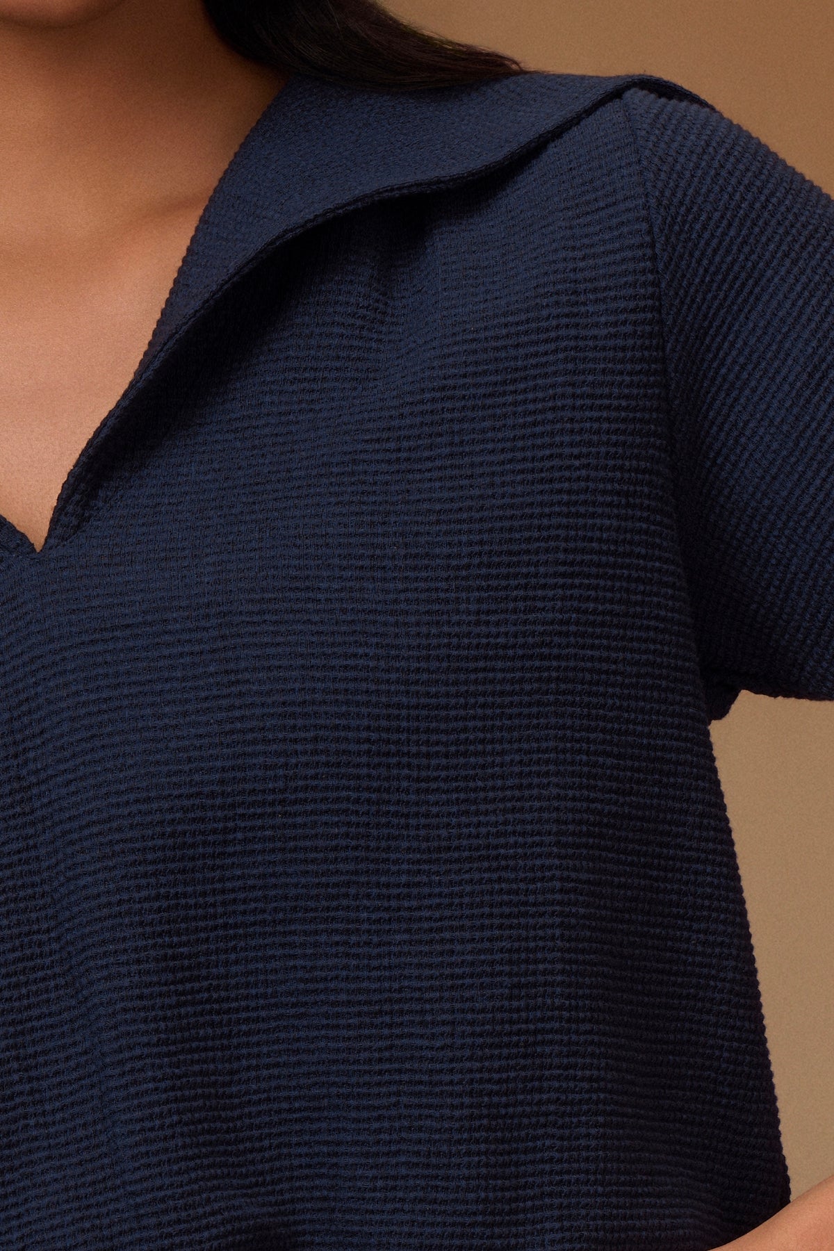 Cotton Waffle Top