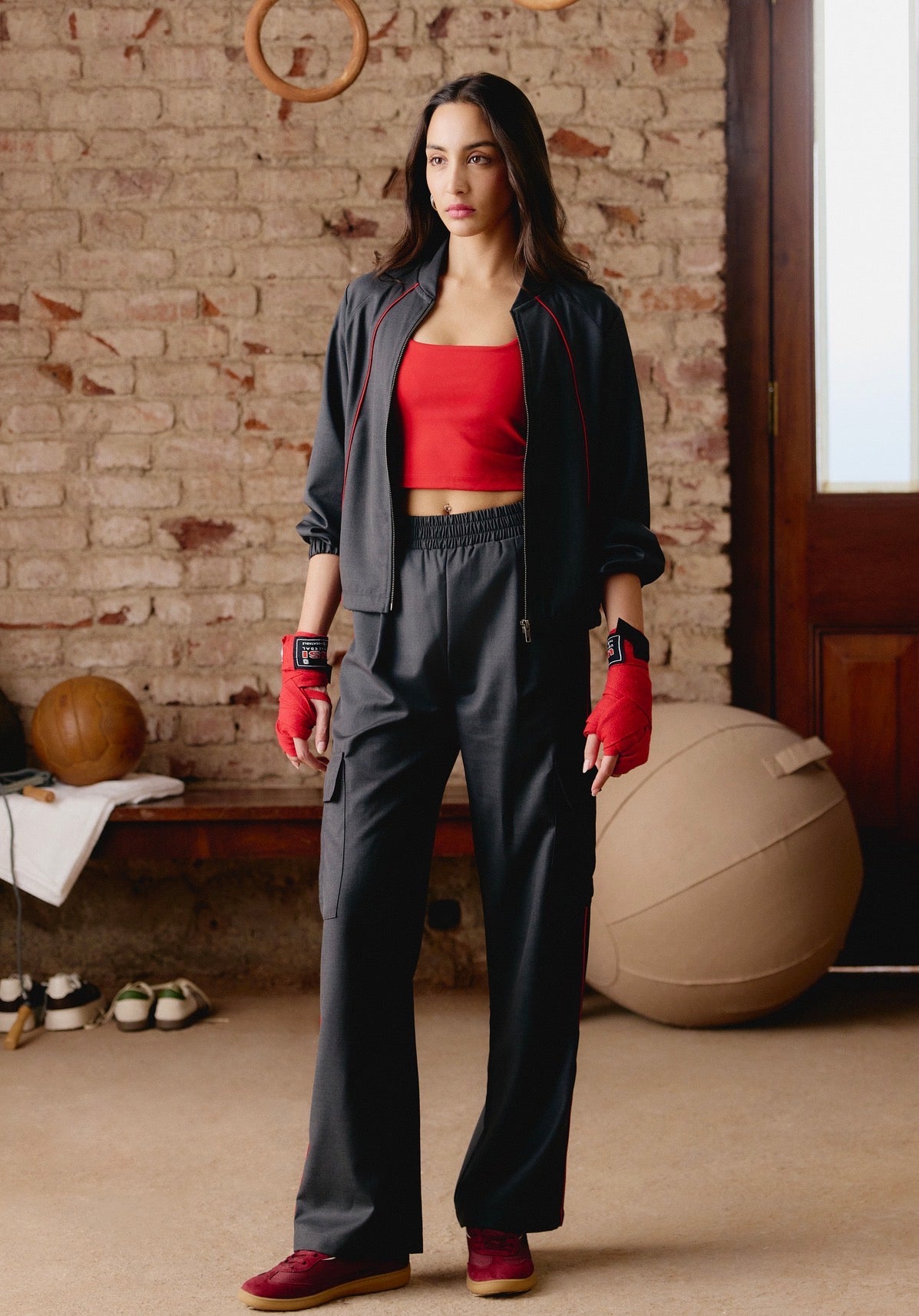 Suiting Straight Leg Cargos