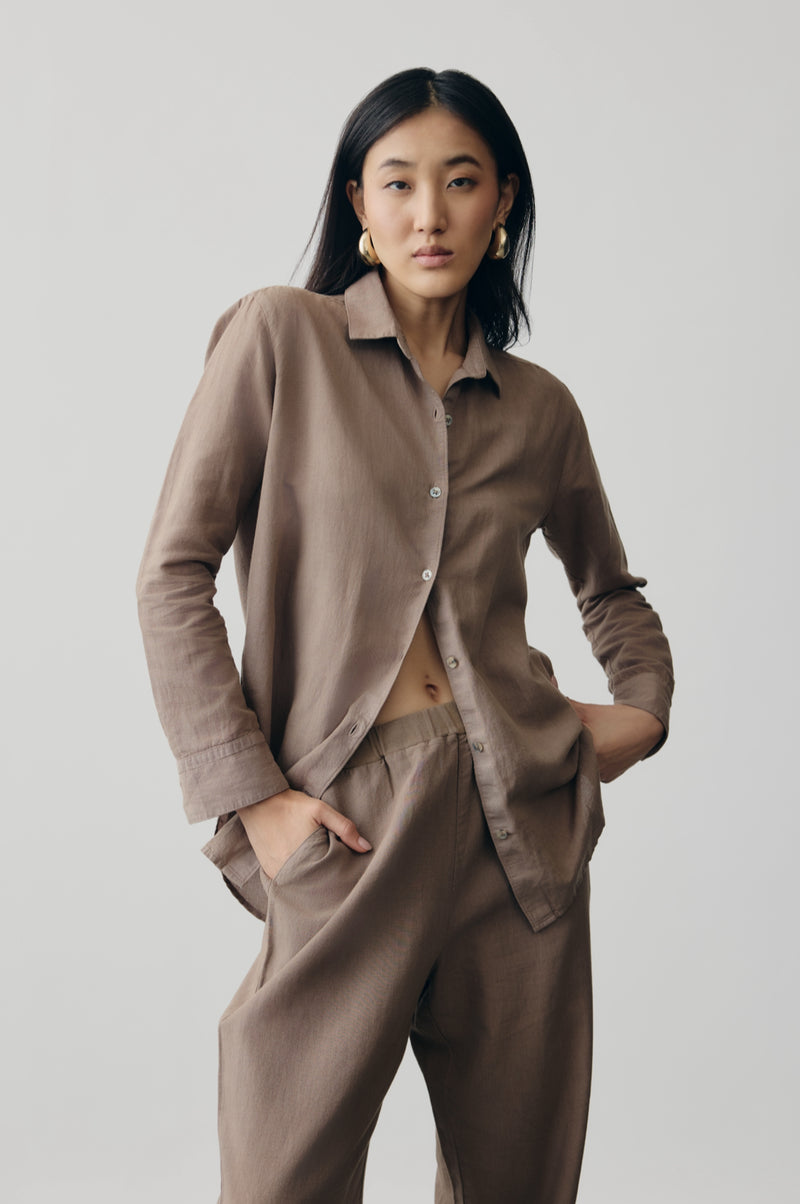 AirLoom Shirt in Latte