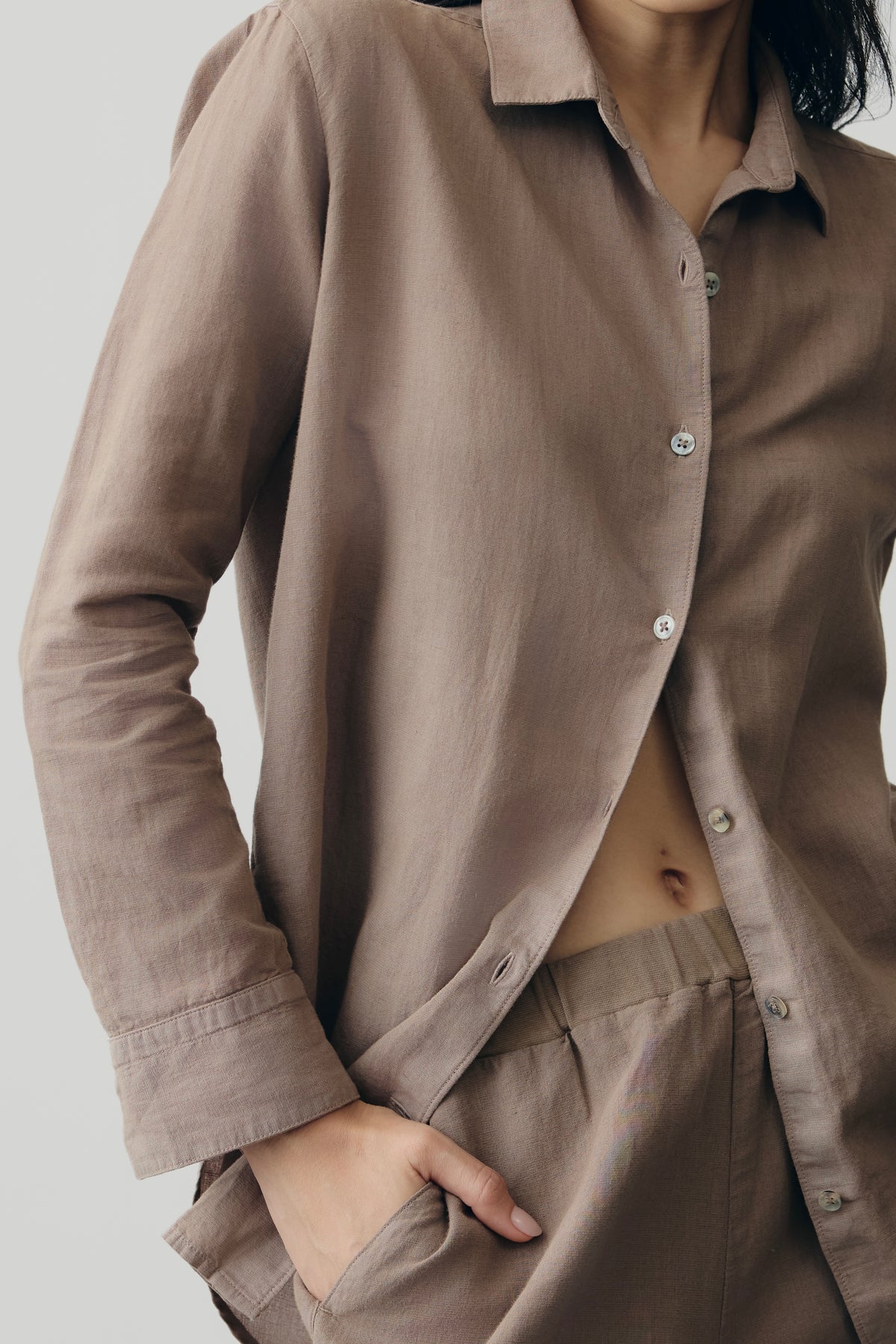 AirLoom Shirt in Latte