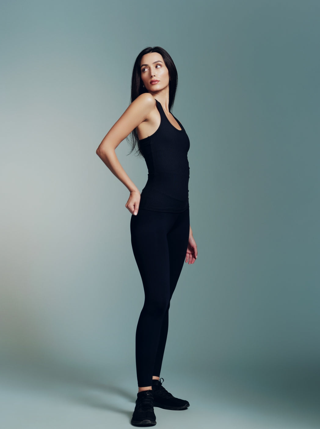 Onyx TechnicalRib RazorBack Bra-Tank