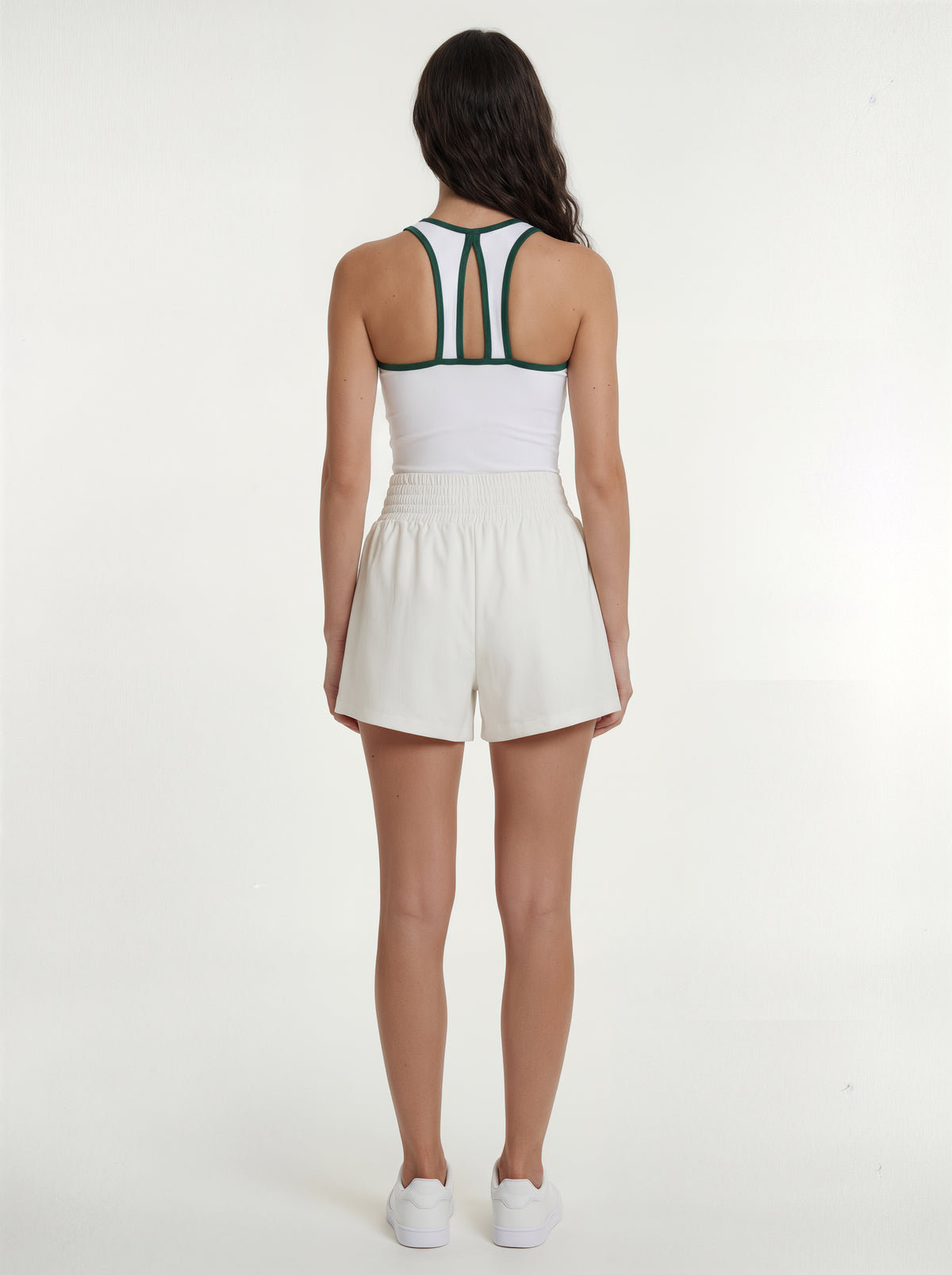 Court White Bra Tank