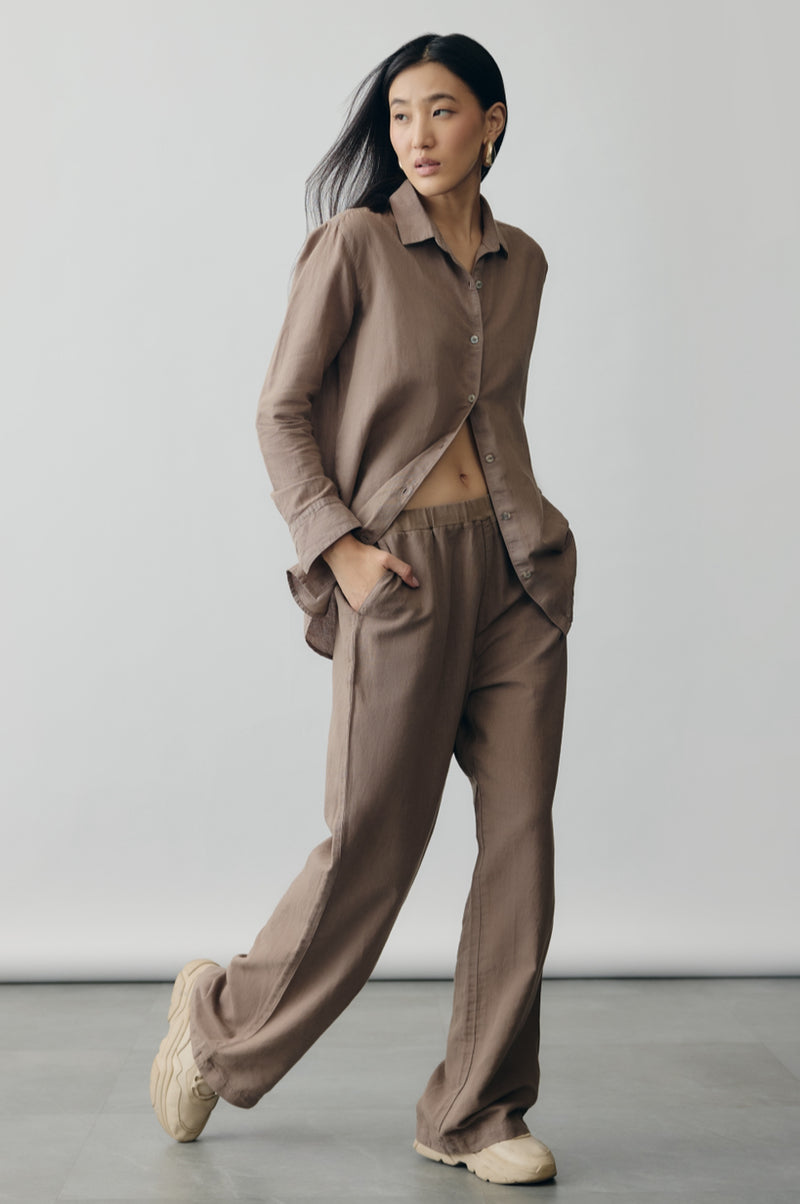 AirLoom Shirt in Latte