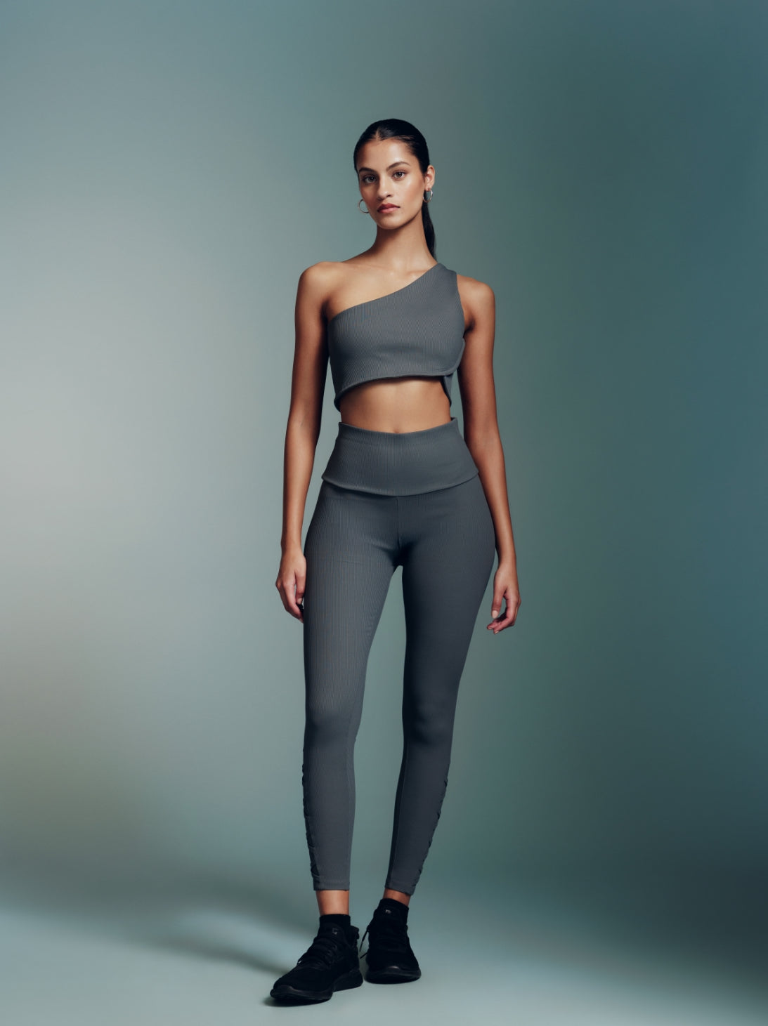 Technical Rib CrissCross Detail Leggings