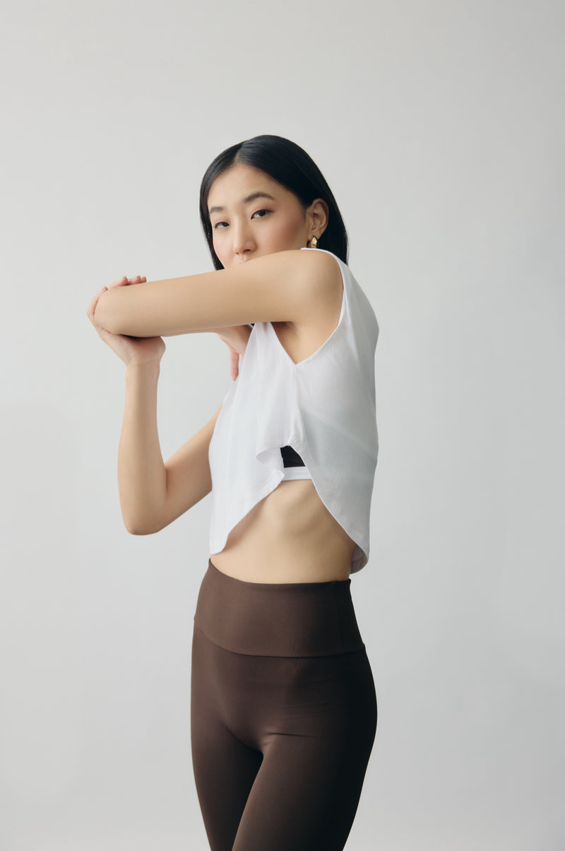 Airsoft Modal Marfa Muscle Tee in White