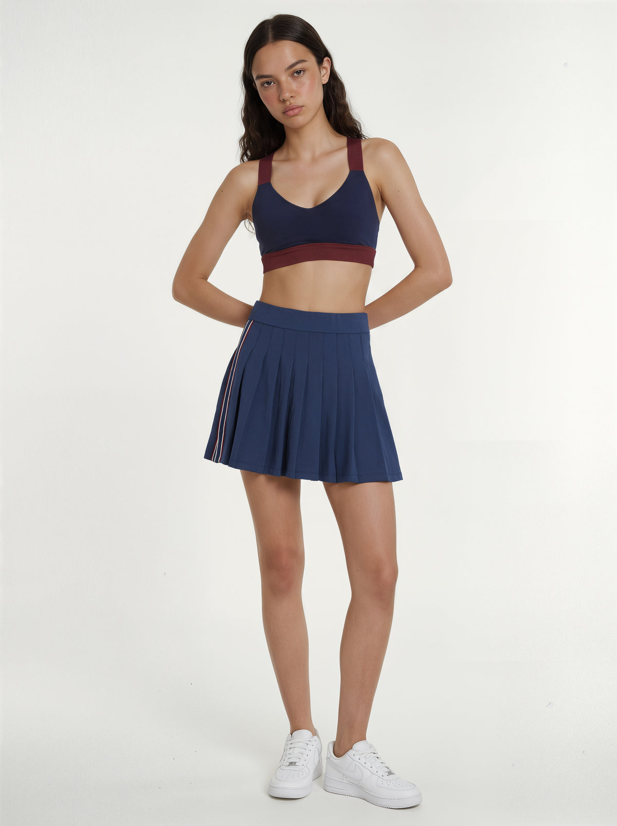 Navy Rally Skirt