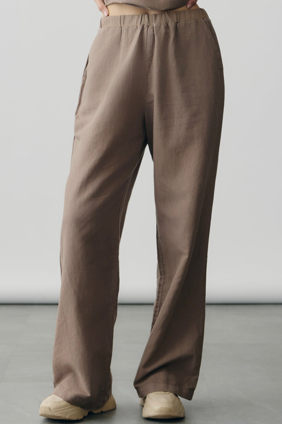 AirLoom Trousers in Latte