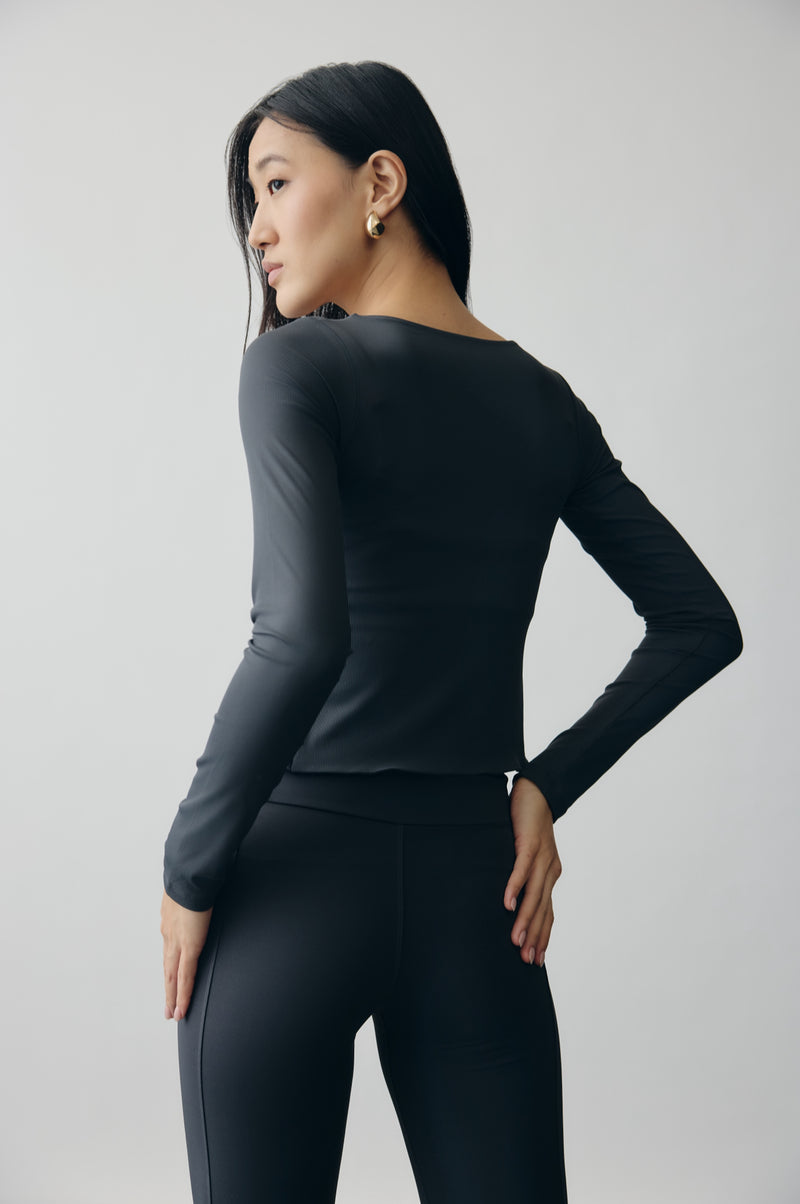 Slate AerialRib Shrug