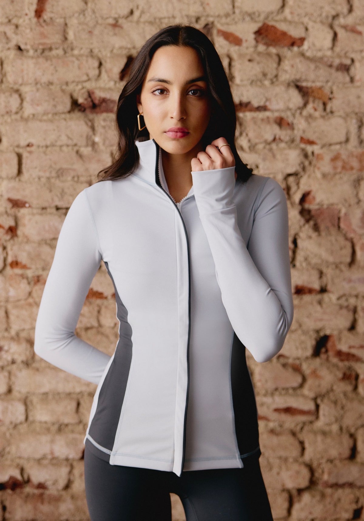 Contour Track Jacket in Frost