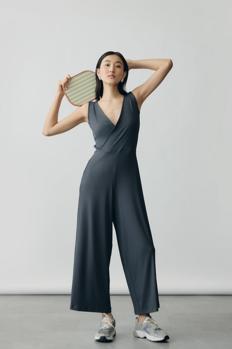 Slate AerialRib Jumpsuit