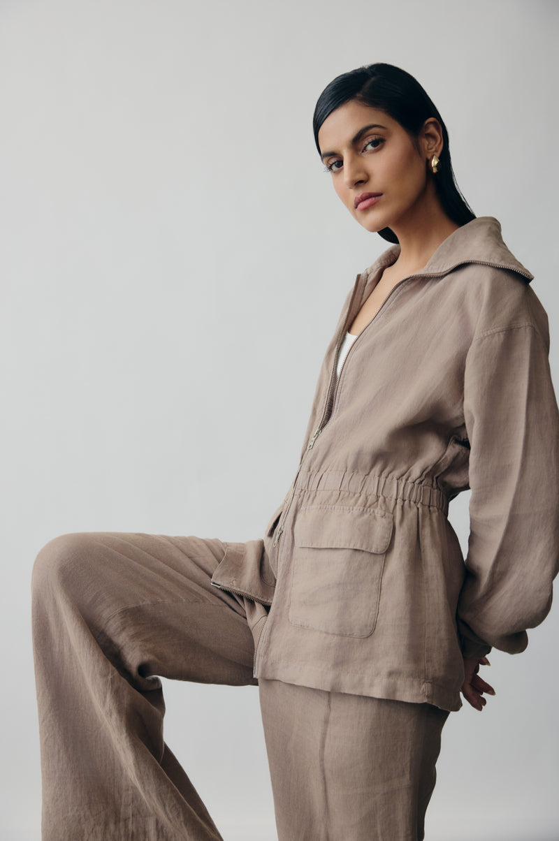 Solace Jacket in Latte