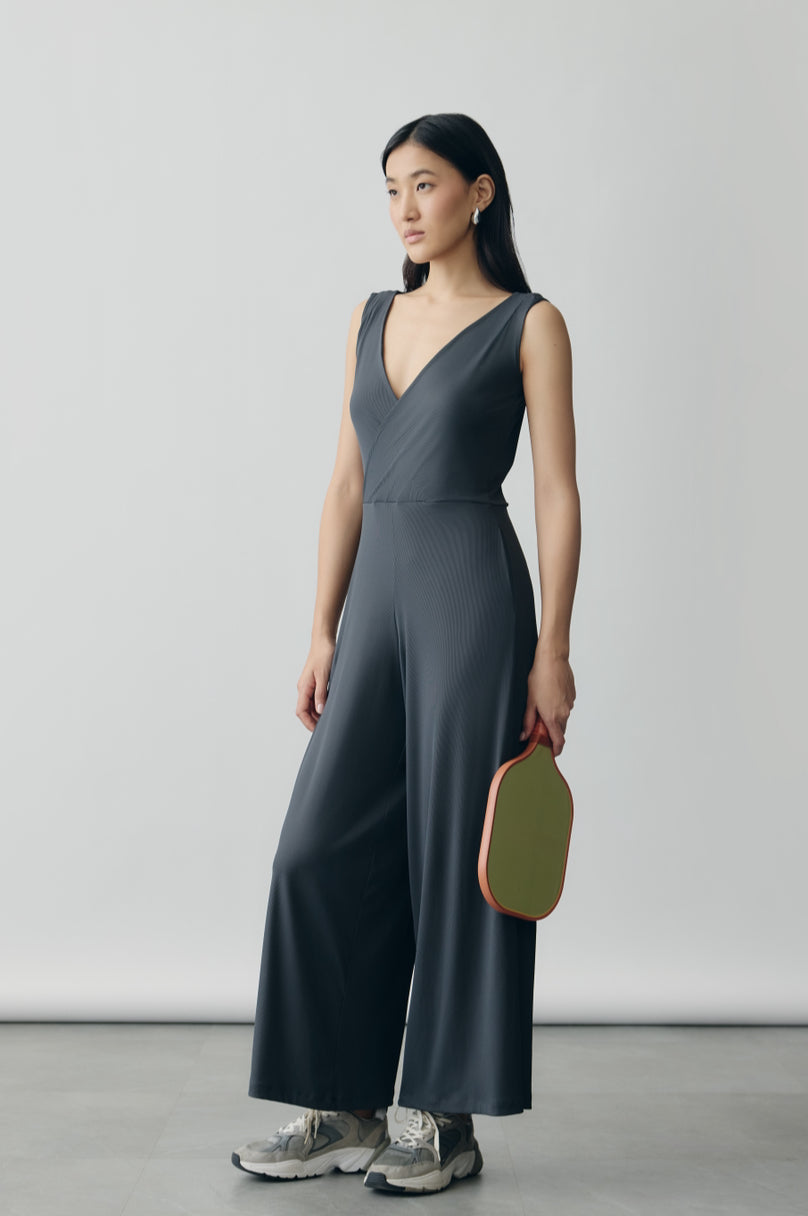 Slate AerialRib Jumpsuit