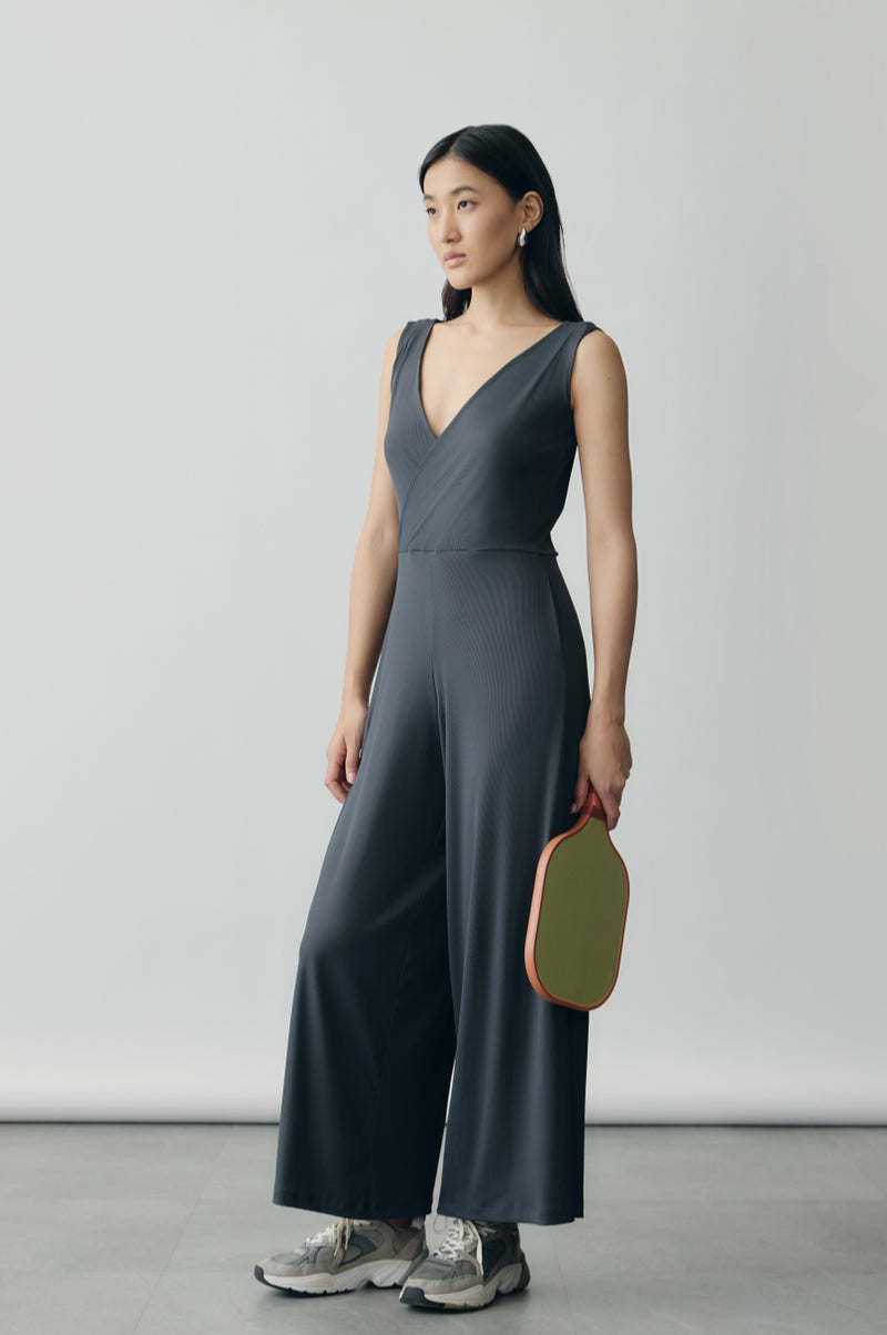 Slate AerialRib Jumpsuit