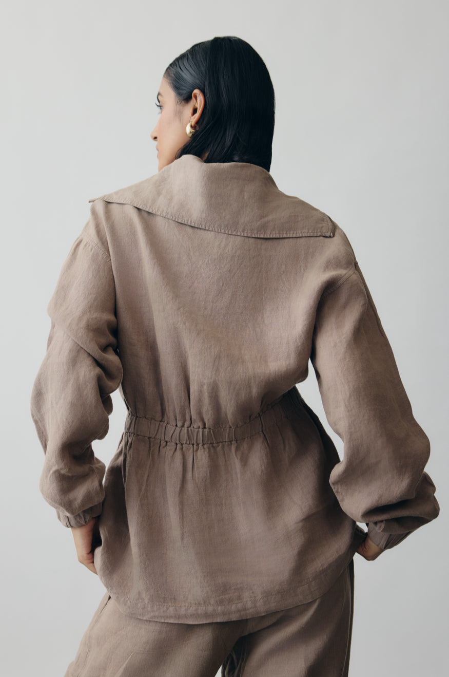 Solace Jacket in Latte