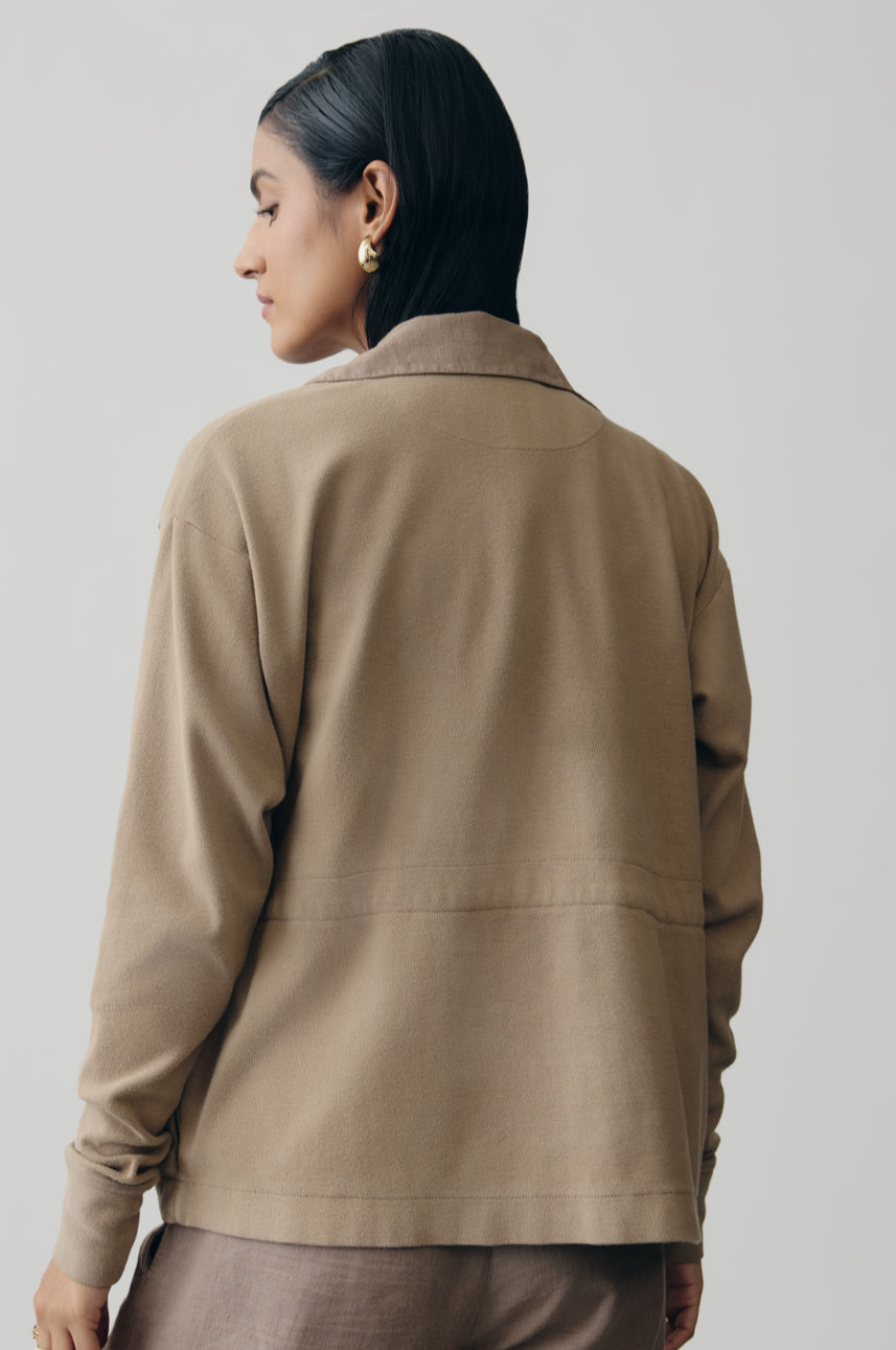 Sports Blazer in Latte