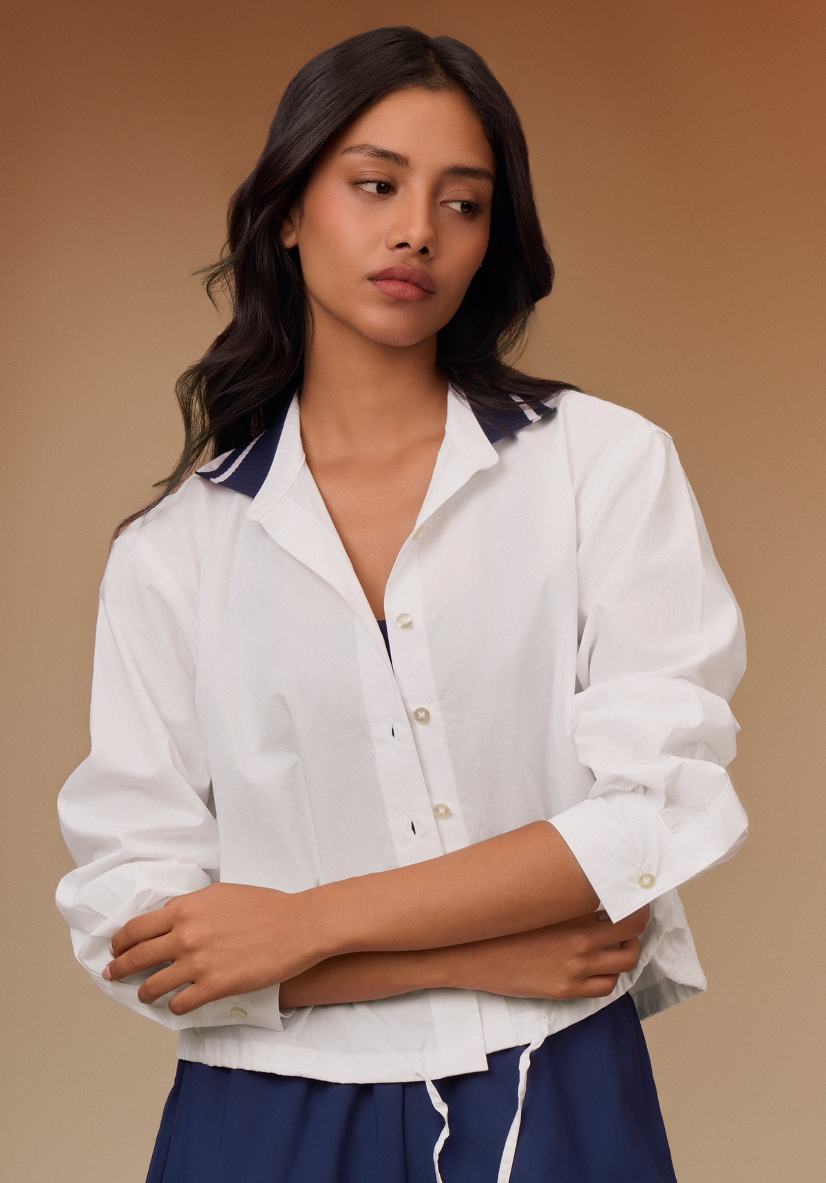 Poplin Boxy Shirt
