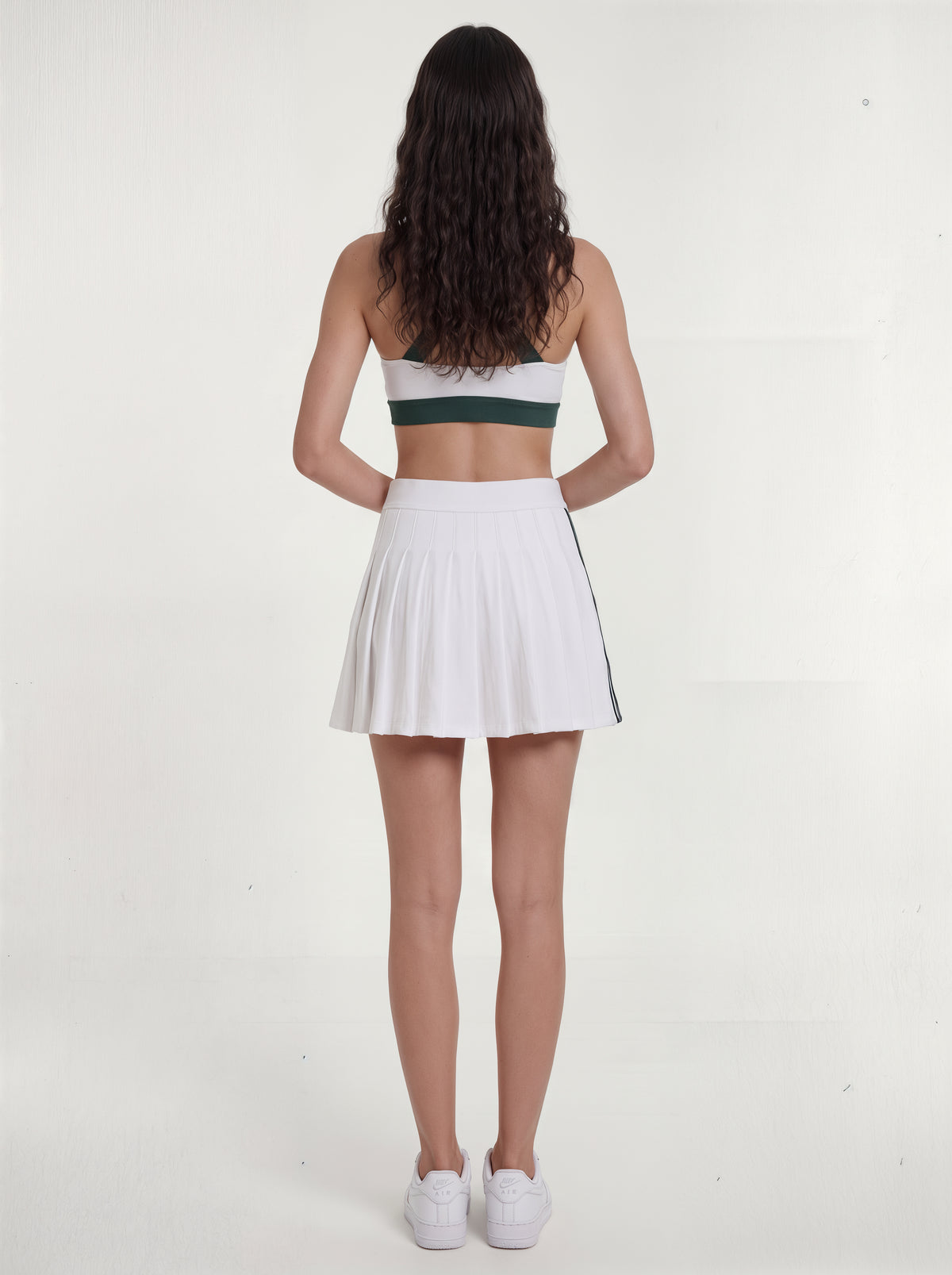 White Racquet Skirt