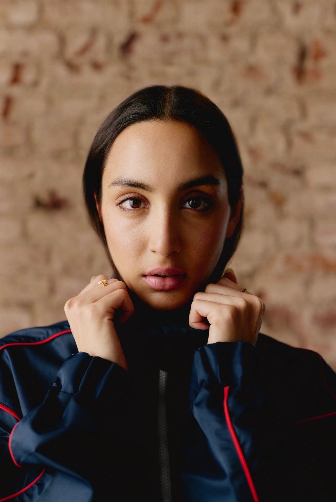 Cherry Pop Varsity Zip Up