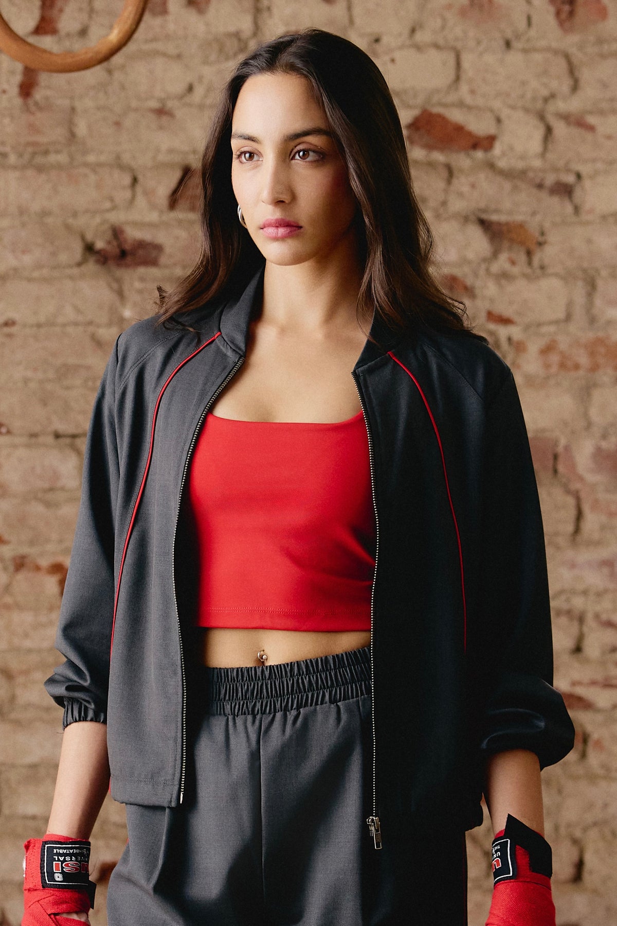 Suiting Bomber Jacket