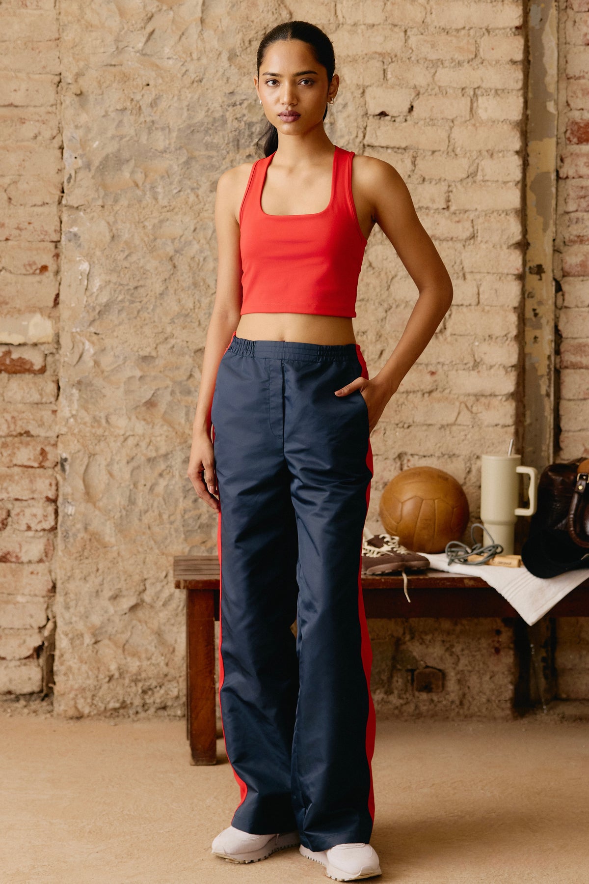 Cherry Pop Technical Twill Tracks