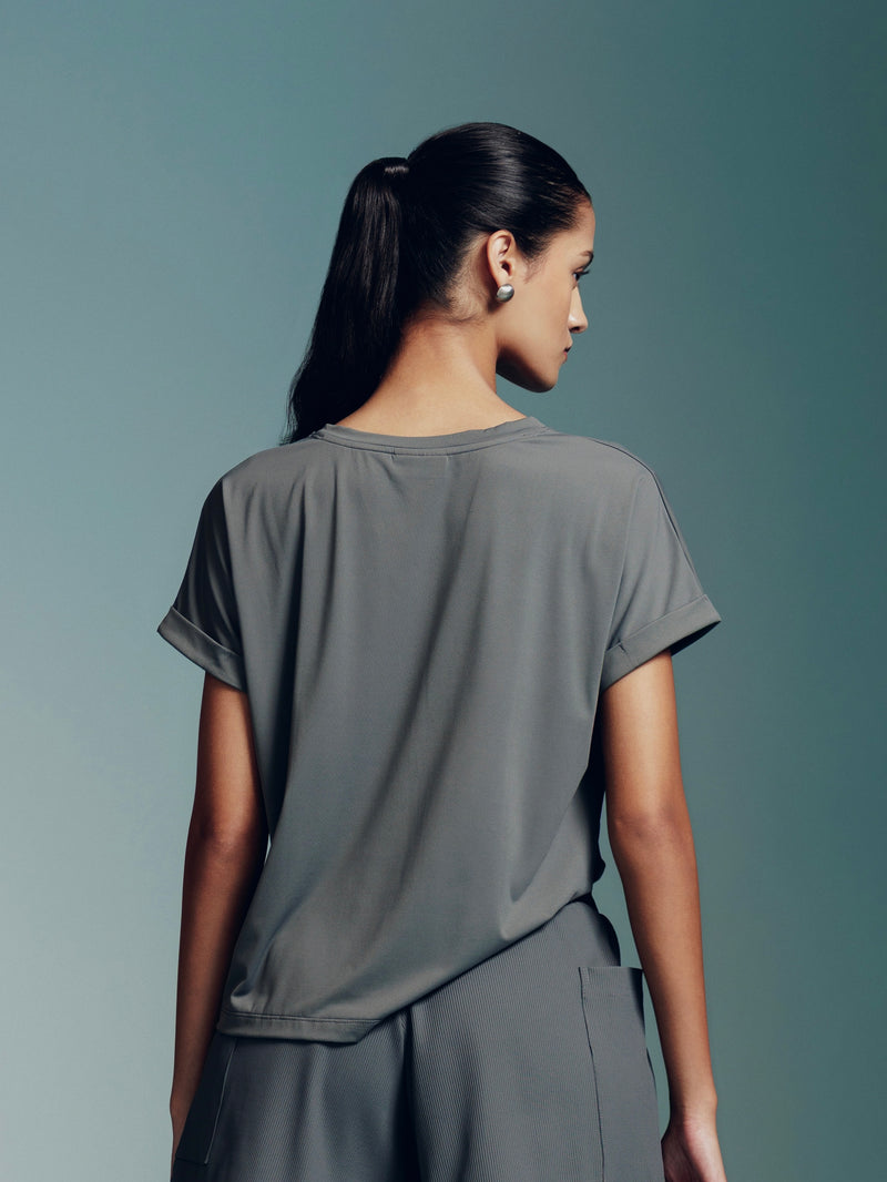 Melt Relaxed Tee in Sage