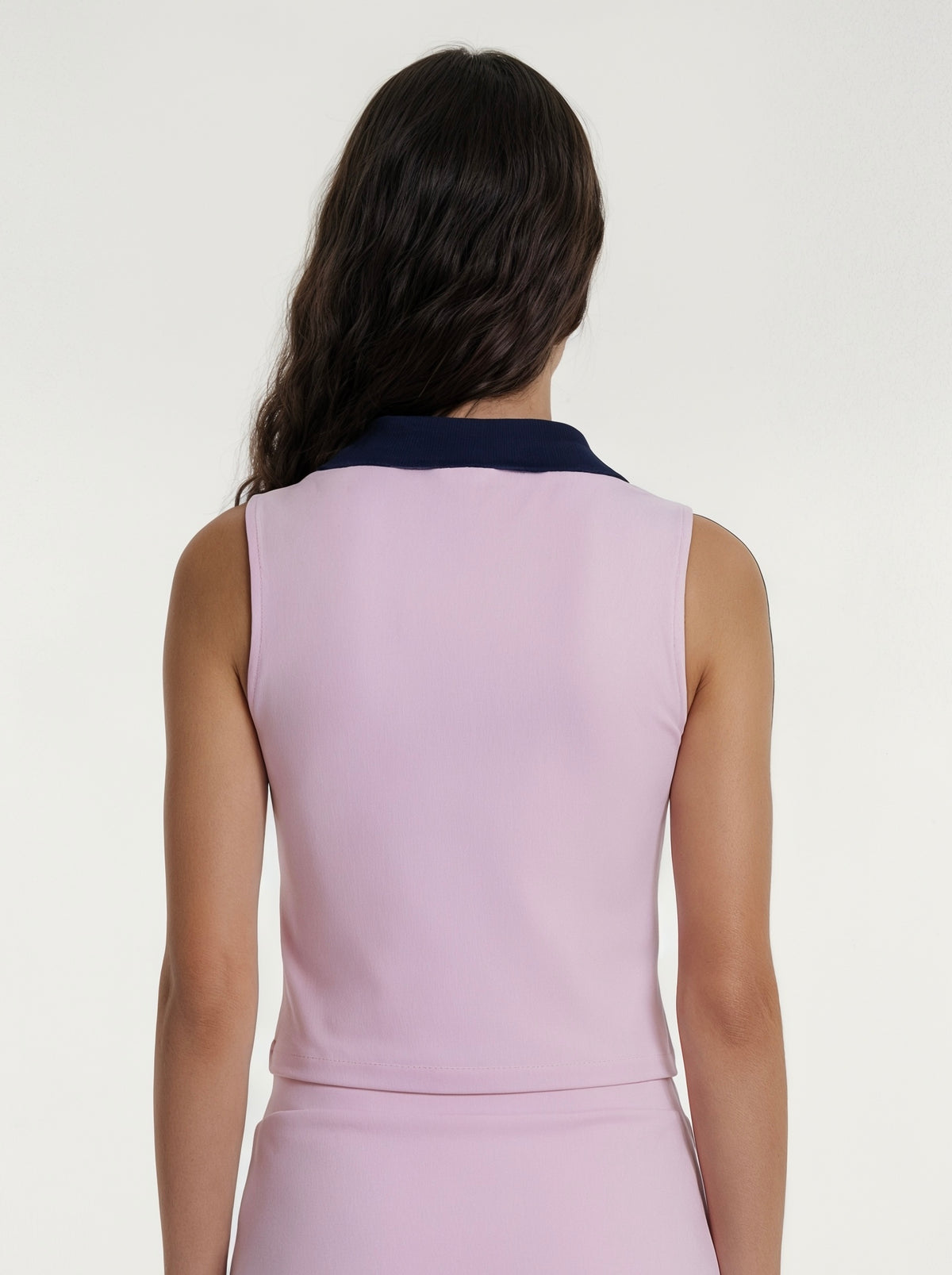 Bloom Pique Cropped Polo