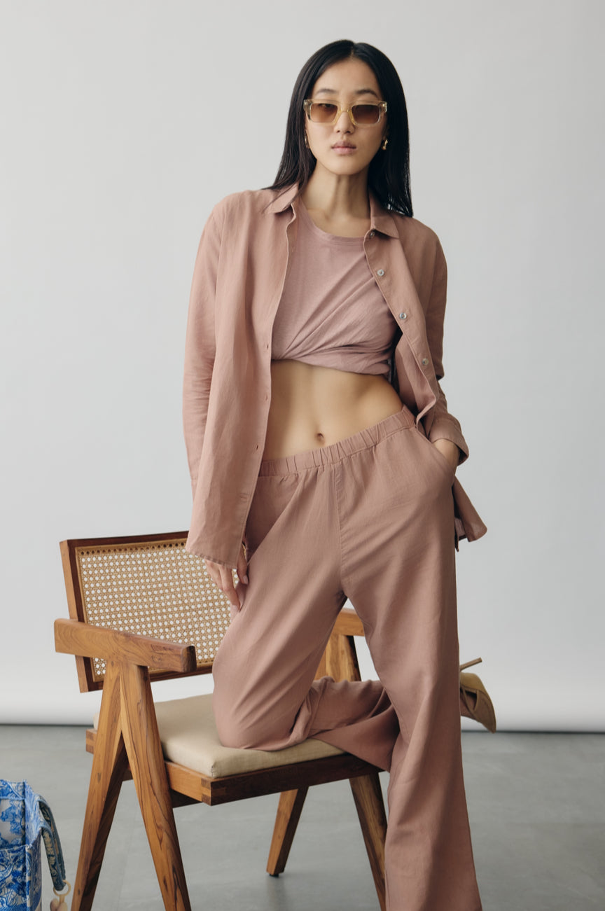 Dusty Rose AirLoom Shirt