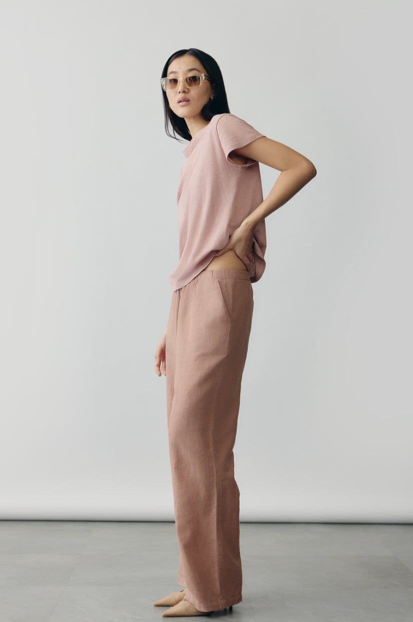 Dusty Rose AirLoom Trousers