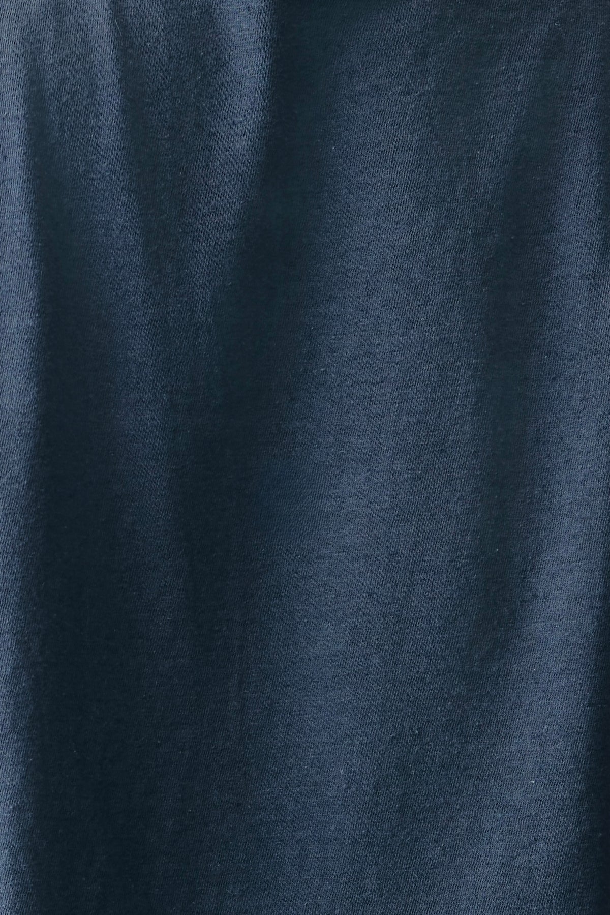 Linen Jersey Tee in Navy