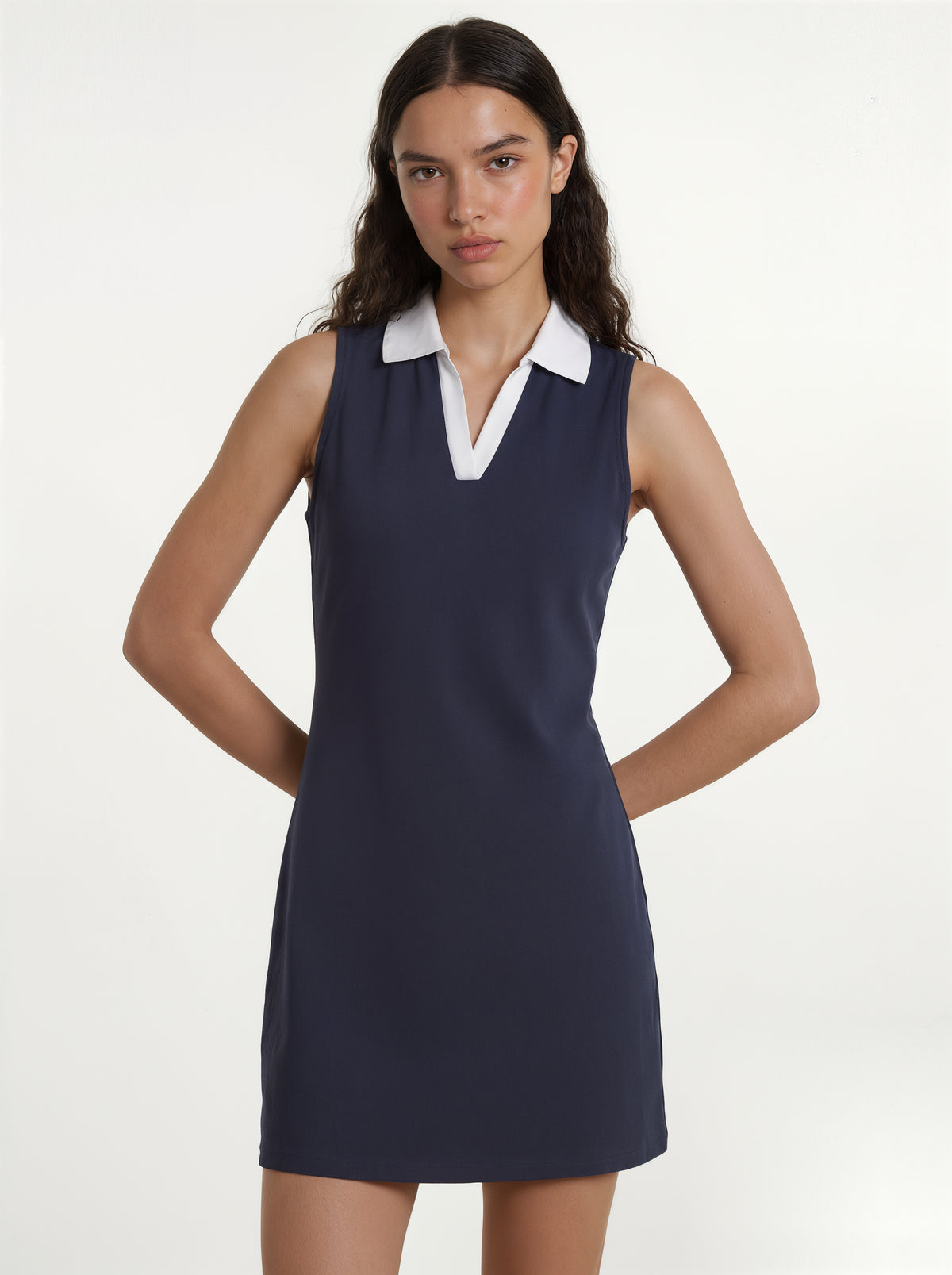 Ace Shift Dress in Navy