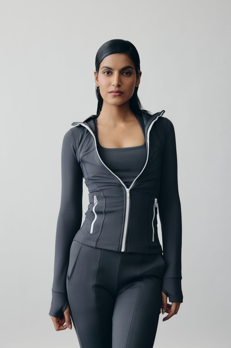 Slate Form Track Jacket