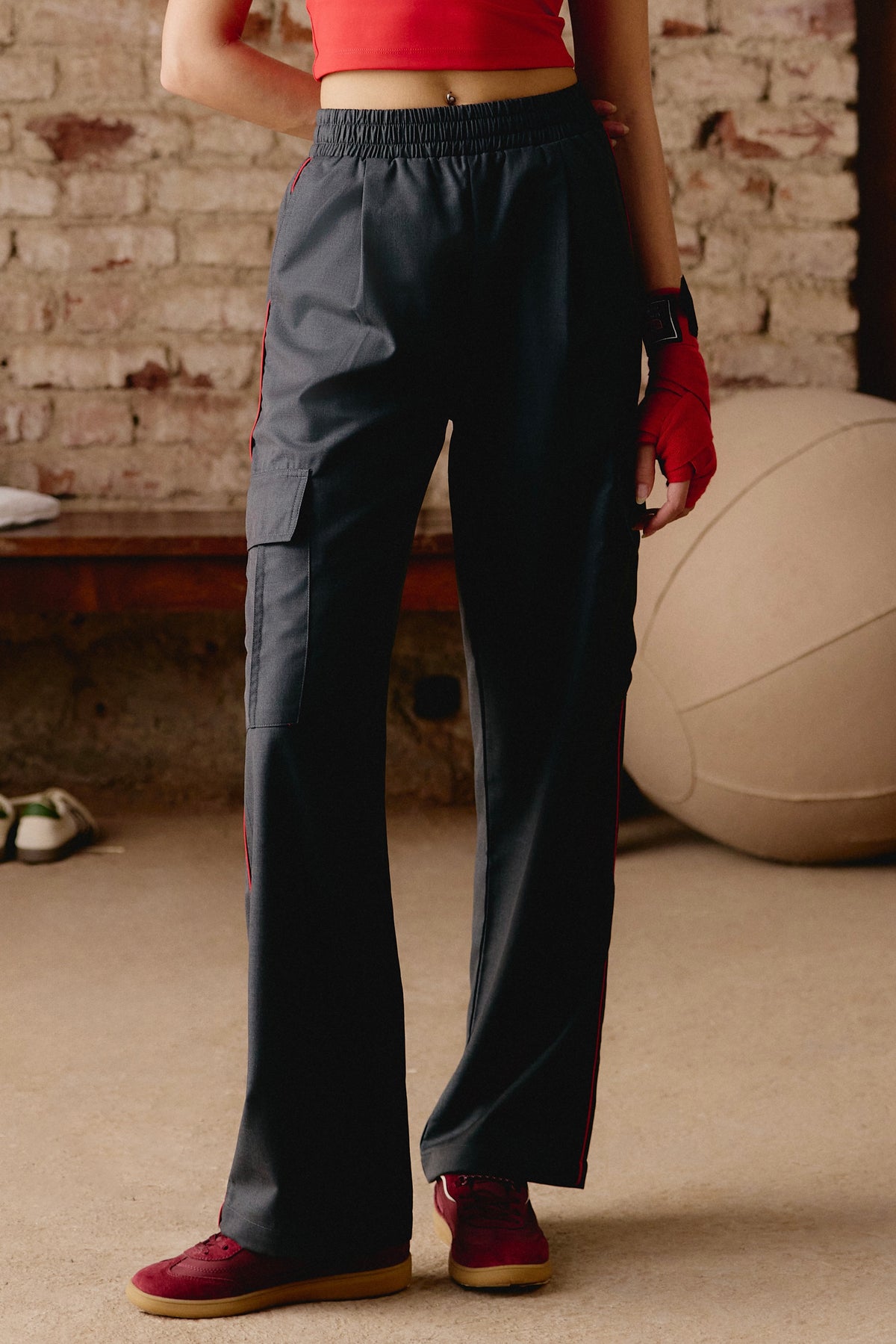 Suiting Straight Leg Cargos