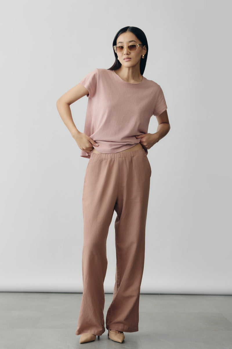 Dusty Rose AirLoom Trousers