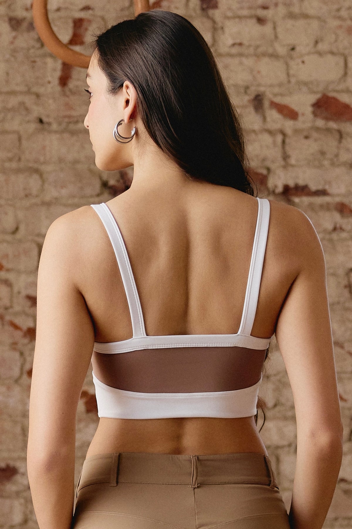 Uplift Sports Bra in Caramel
