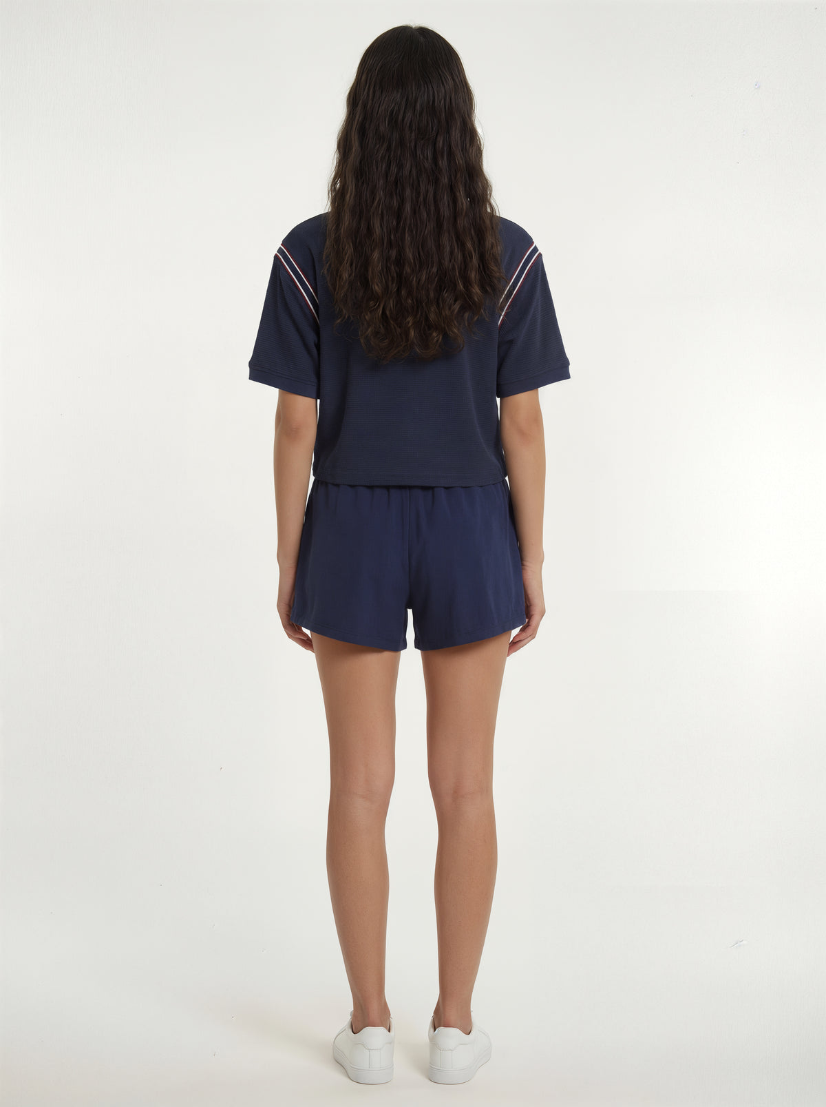 Waffle Boxy Tee