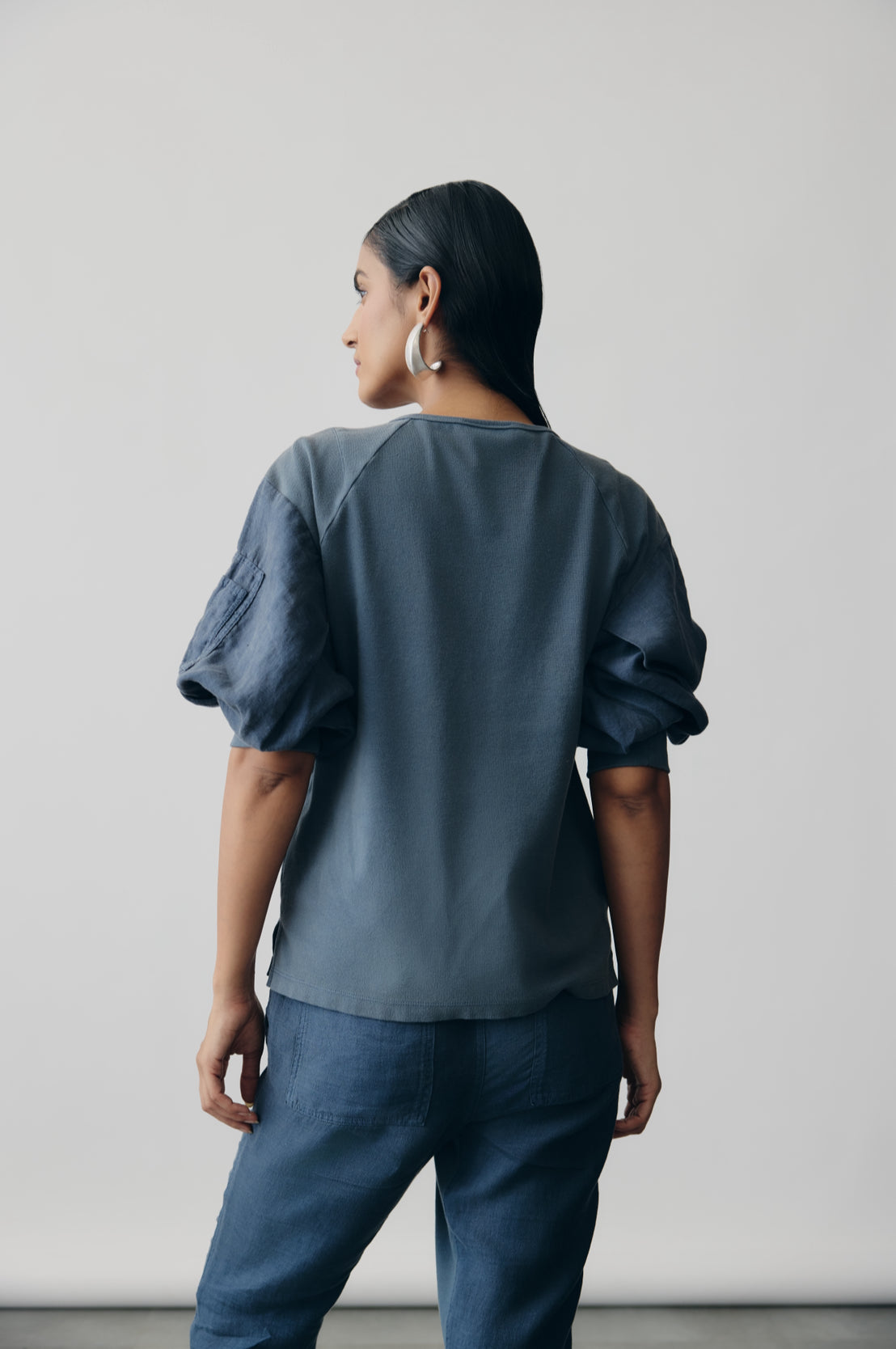 Halo Tee in Deep Sea