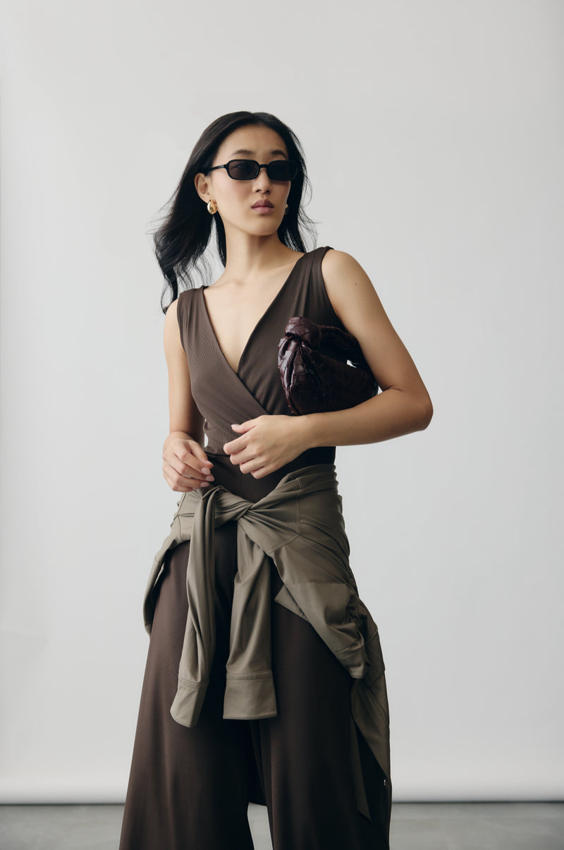 Olive Longline Jacket