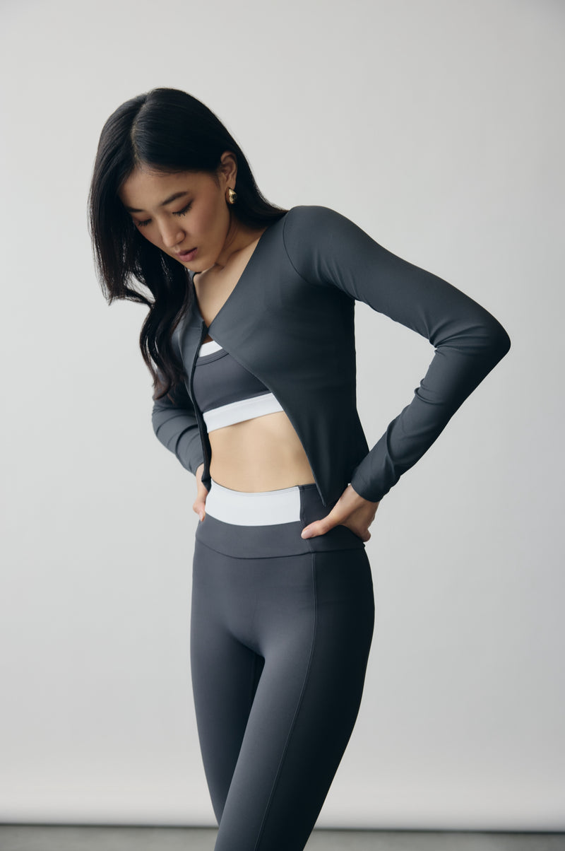 Slate AerialRib Shrug