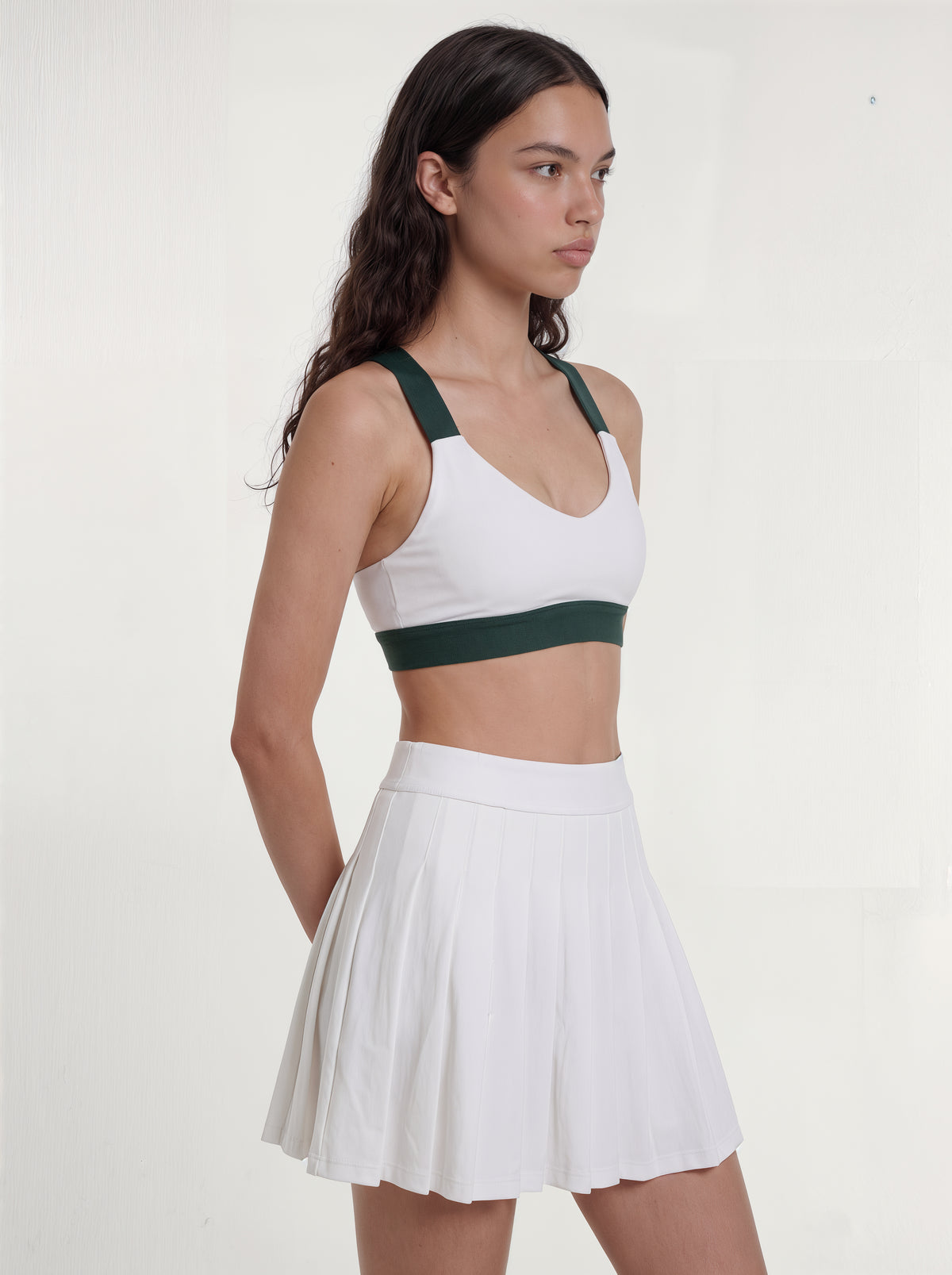 White Racquet Skirt