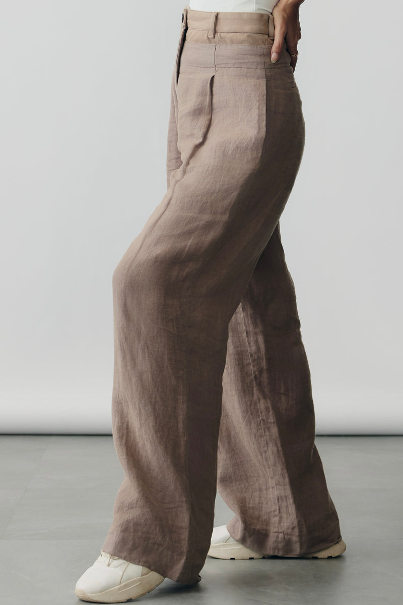 Horizon Trouser in Latte