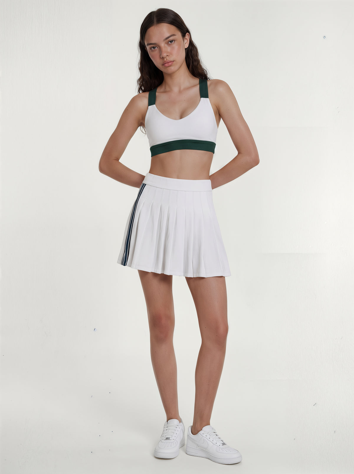 White Racquet Skirt