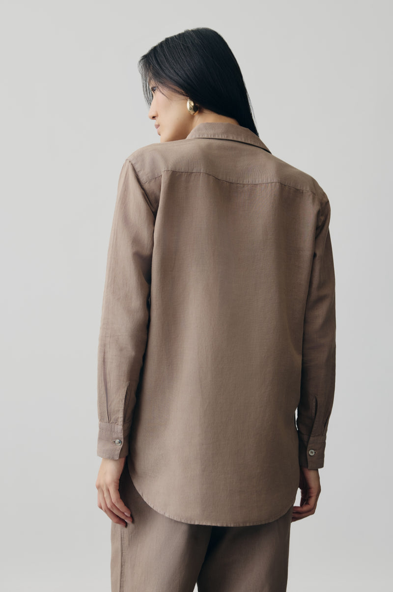 AirLoom Shirt in Latte