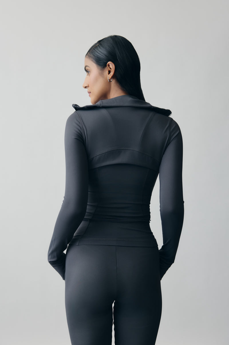 Slate Form Track Jacket